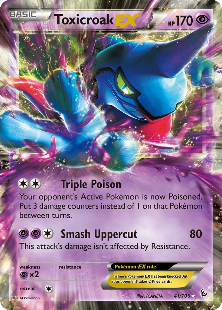 Toxicroak-EX, 041/106