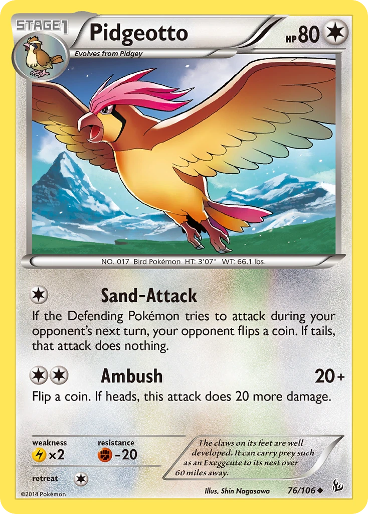 Pidgeotto, 076/106
