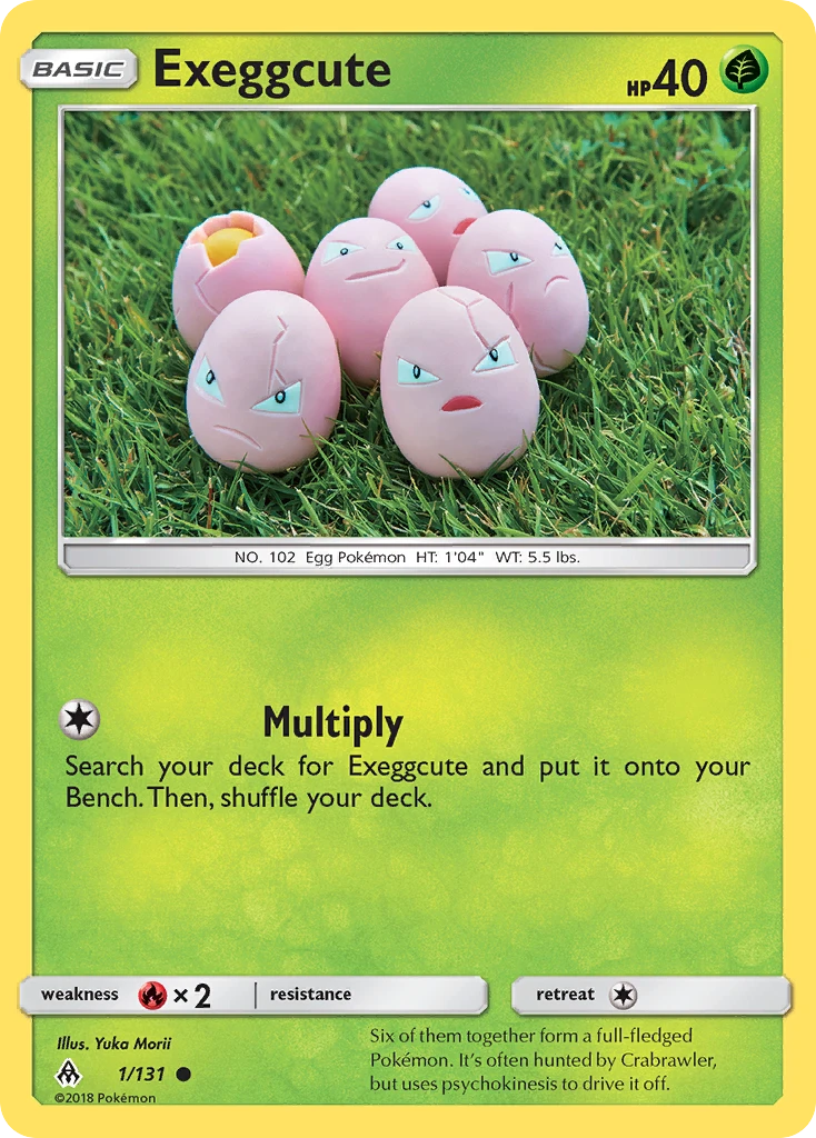 Exeggcute, 001/131