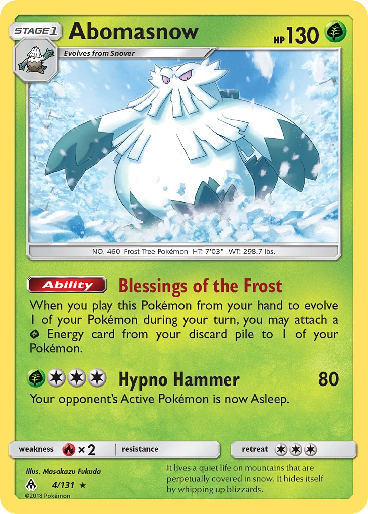 Abomasnow, 004/131
