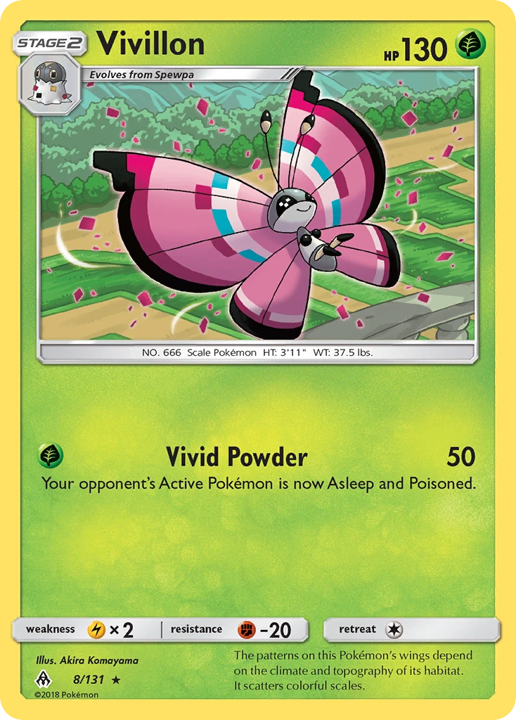 Vivillon, 008/131