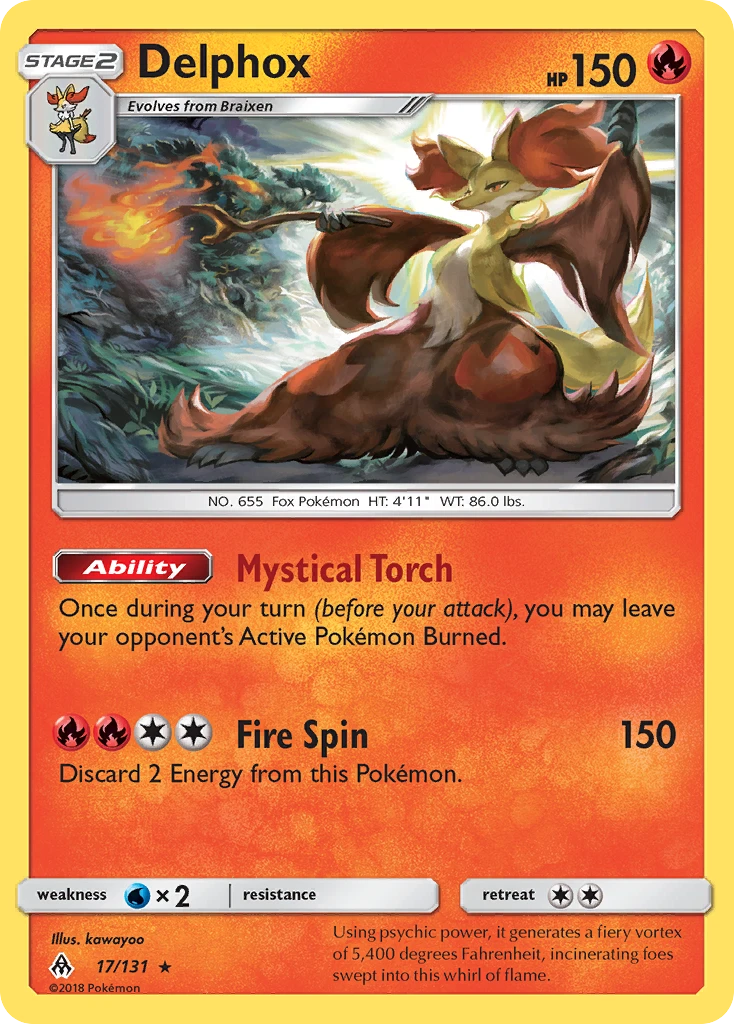 Delphox, 017/131