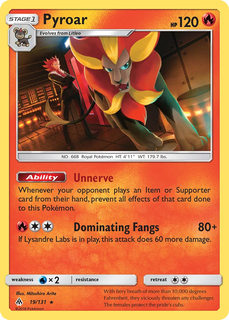 Pyroar, 019/131