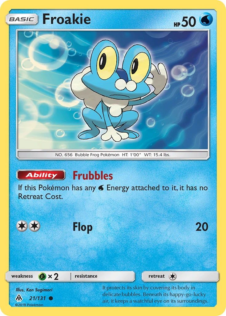Froakie, 021/131