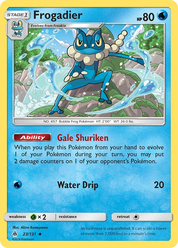 Frogadier, 023/131