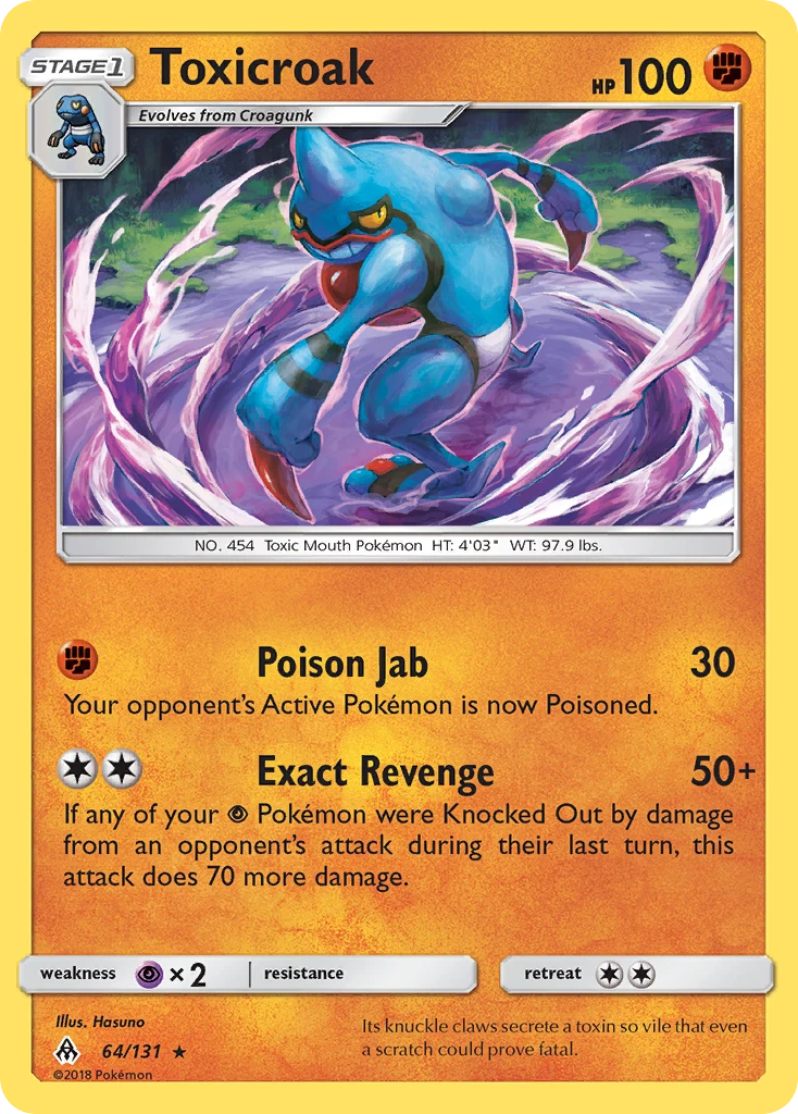 Toxicroak, 064/131