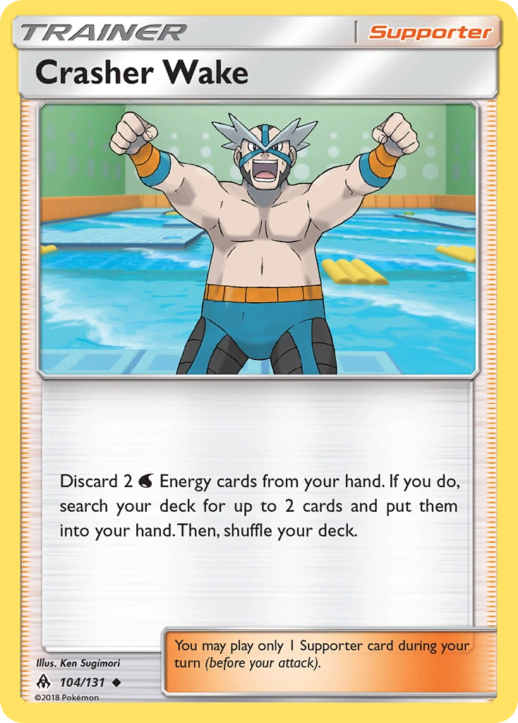 Crasher Wake, 104/131