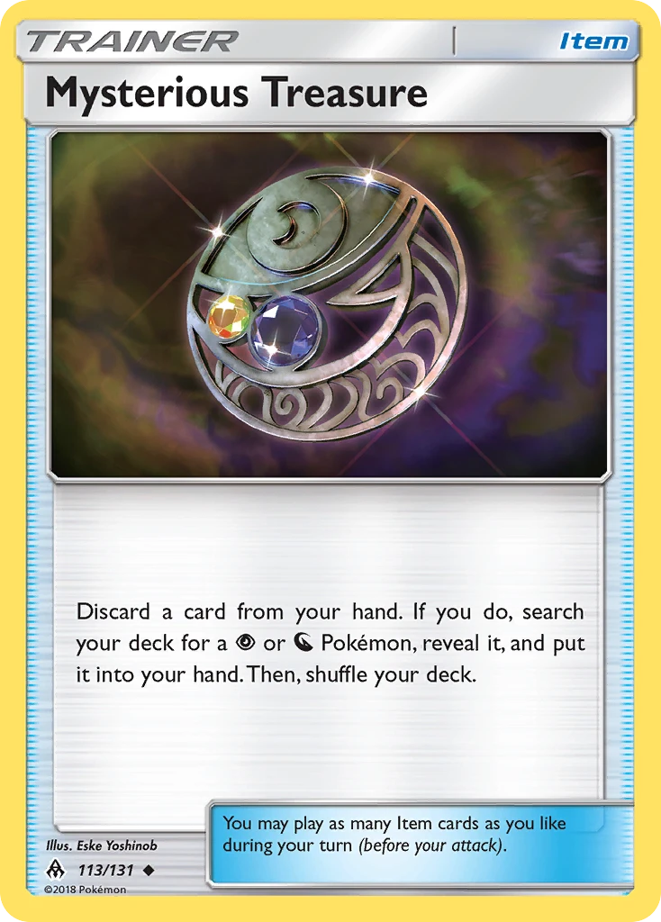 Mysterious Treasure, 113/131