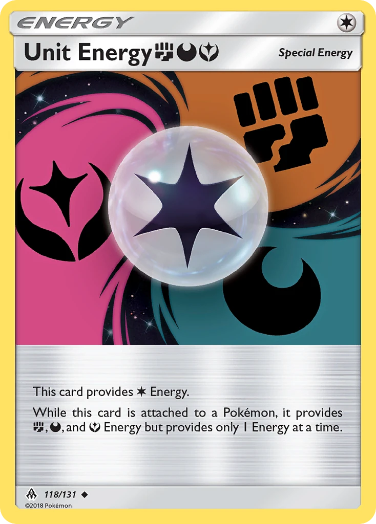 Unit Energy FightingDarknessFairy, 118/131