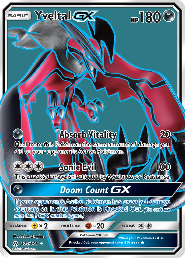 Yveltal-GX, 124/131