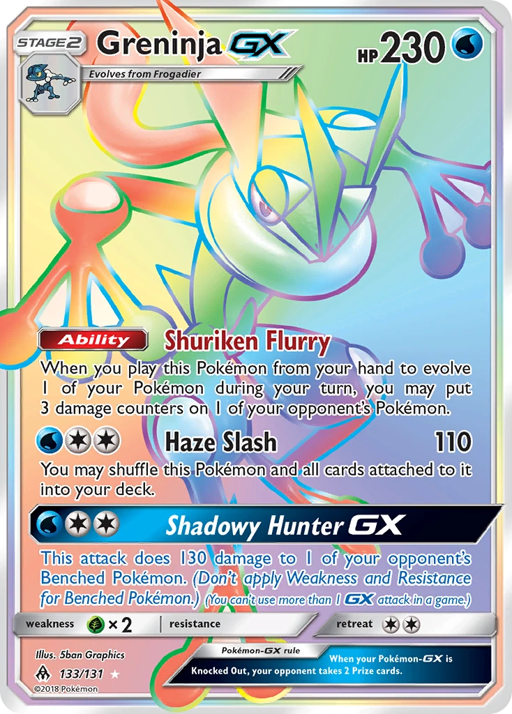 Greninja-GX, 133/131