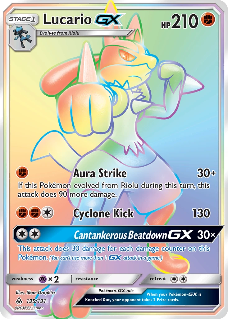 Lucario-GX, 135/131