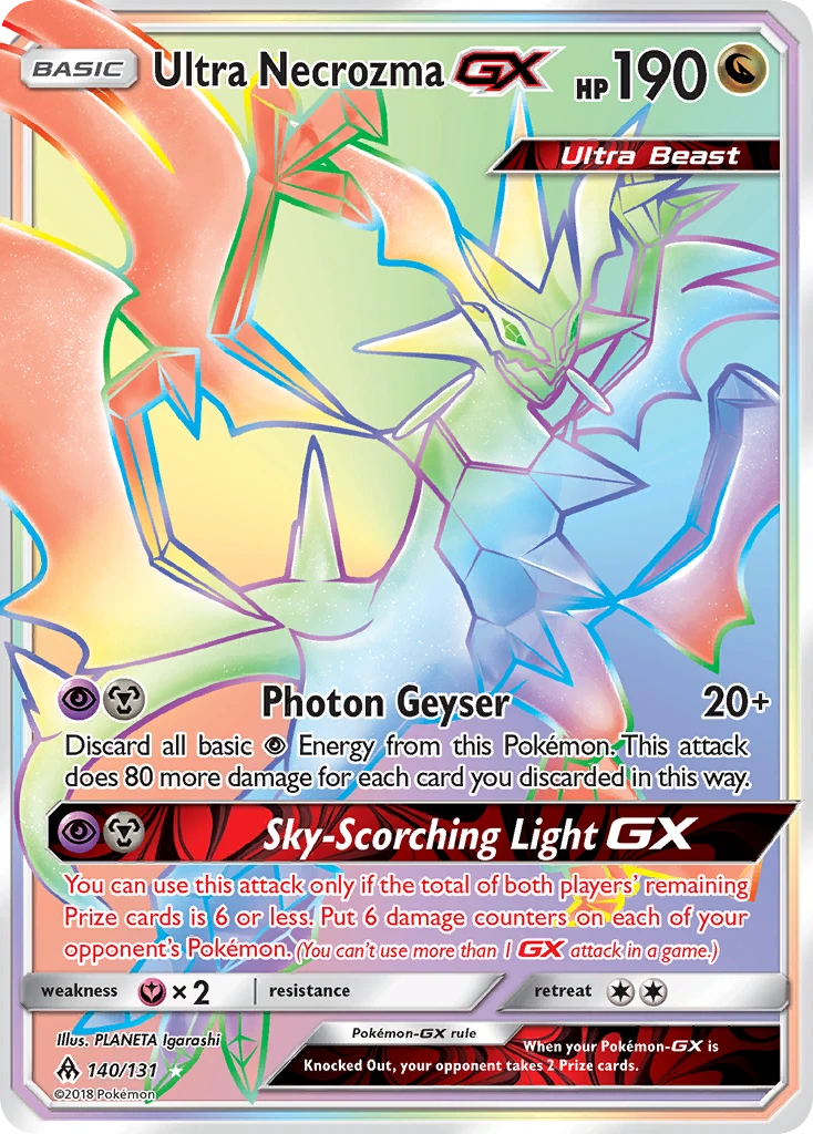 Ultra Necrozma-GX, 140/131