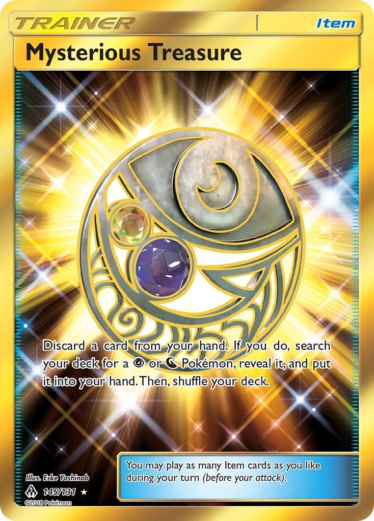Mysterious Treasure, 145/131