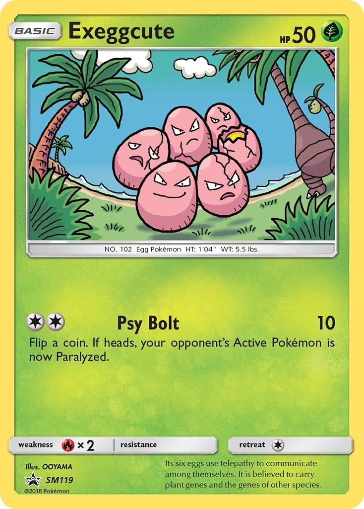 Exeggcute, SM119/SM248