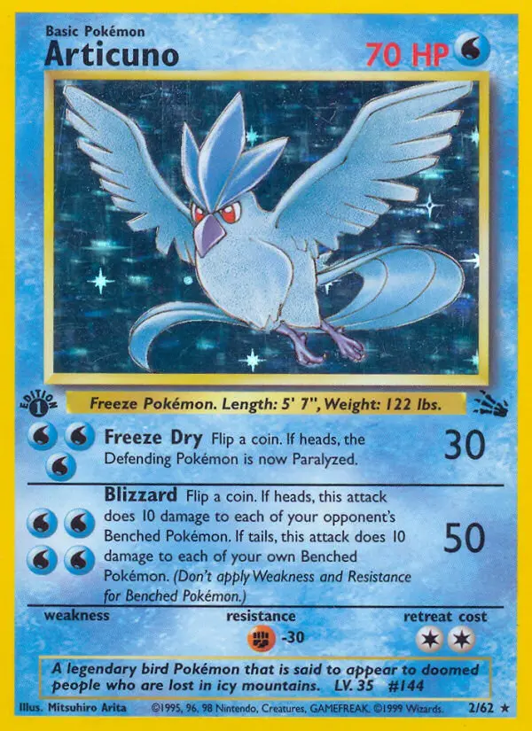 Articuno, 002/062
