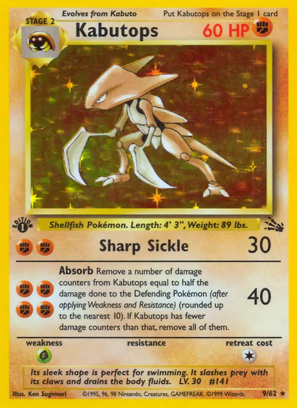 Kabutops, 009/062