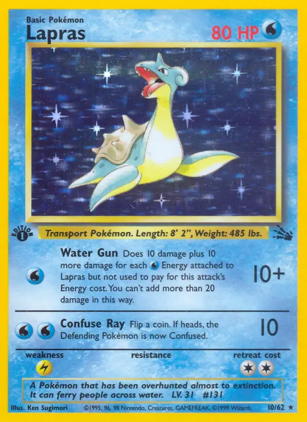 Lapras, 010/062