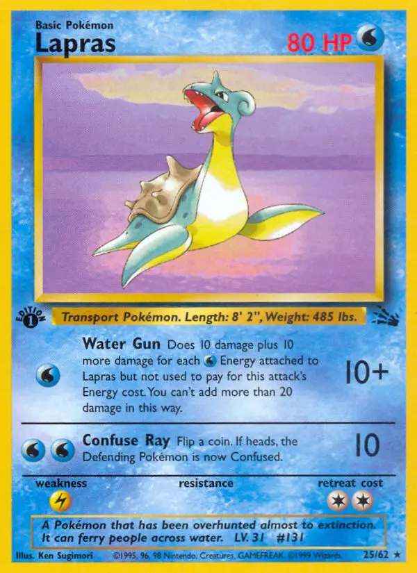 Lapras, 025/062