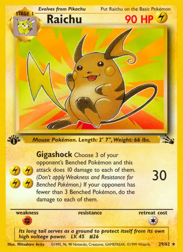 Raichu, 029/062