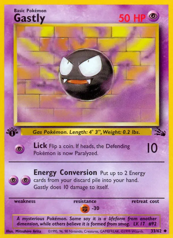Gastly, 033/062