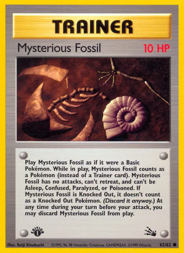 Mysterious Fossil, 062/062