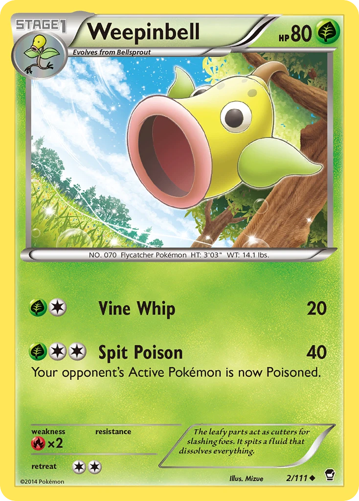 Weepinbell, 002/111