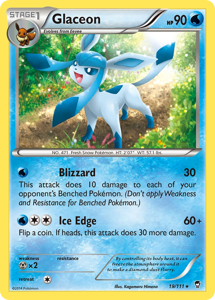 Glaceon, 019/111