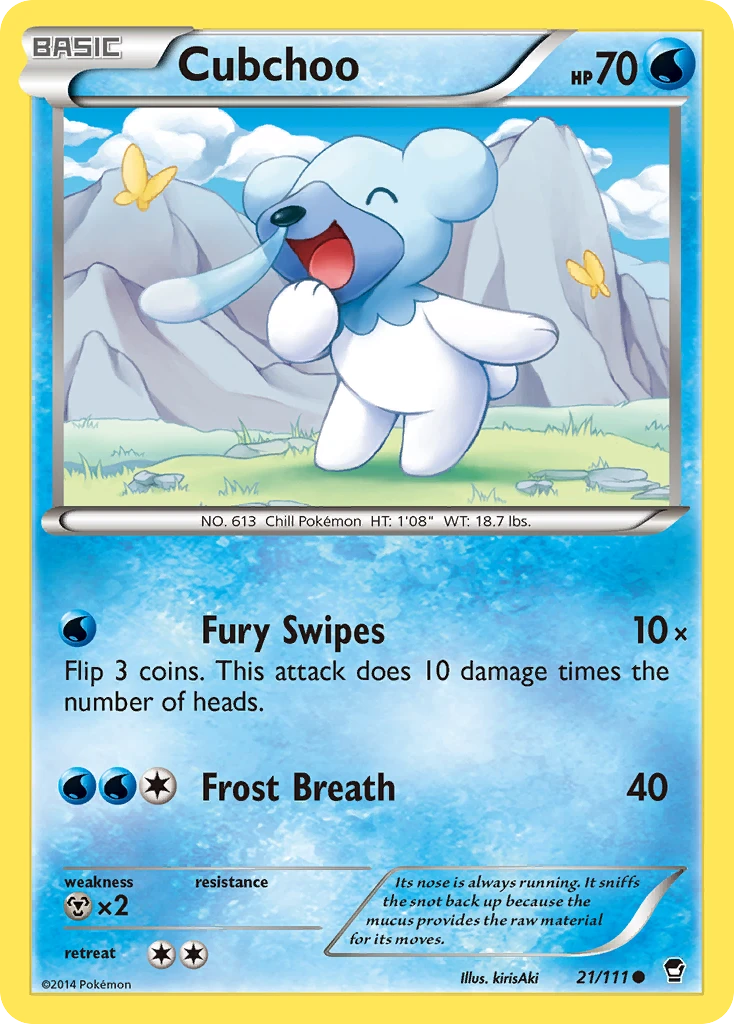 Cubchoo, 021/111