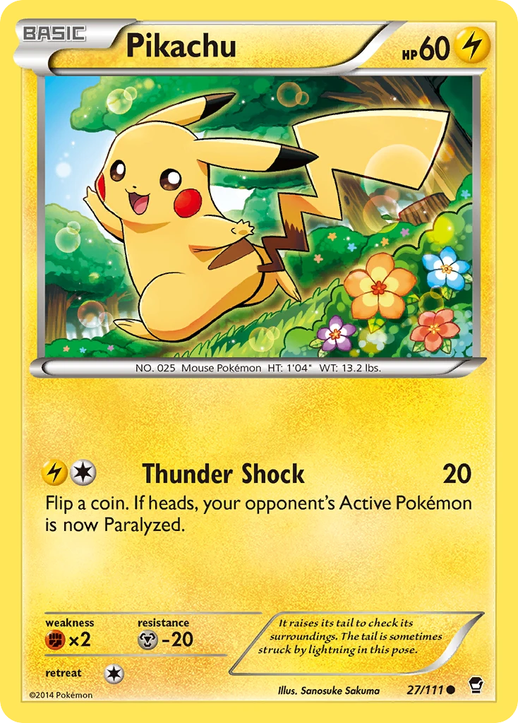 Pikachu, 027/111