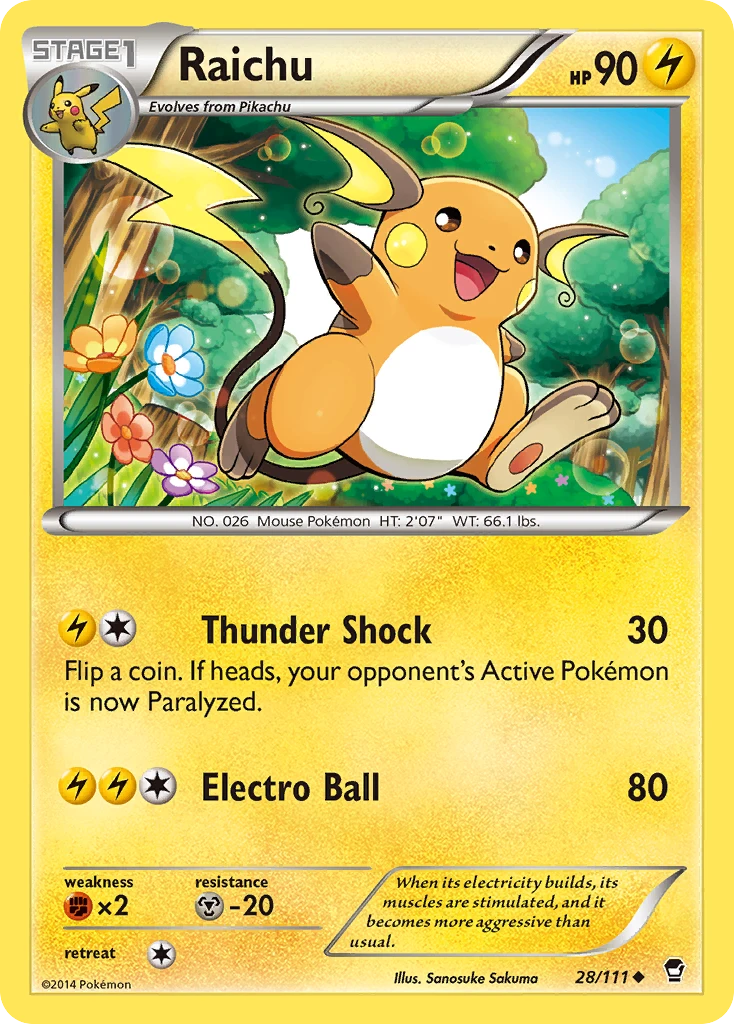 Raichu, 028/111