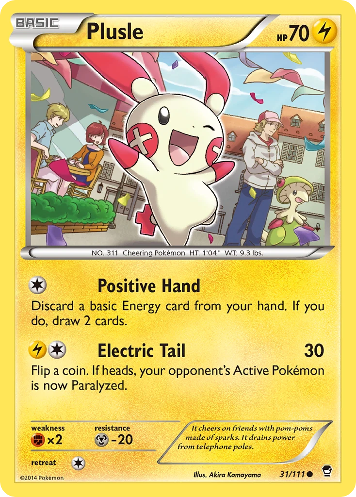 Plusle, 031/111