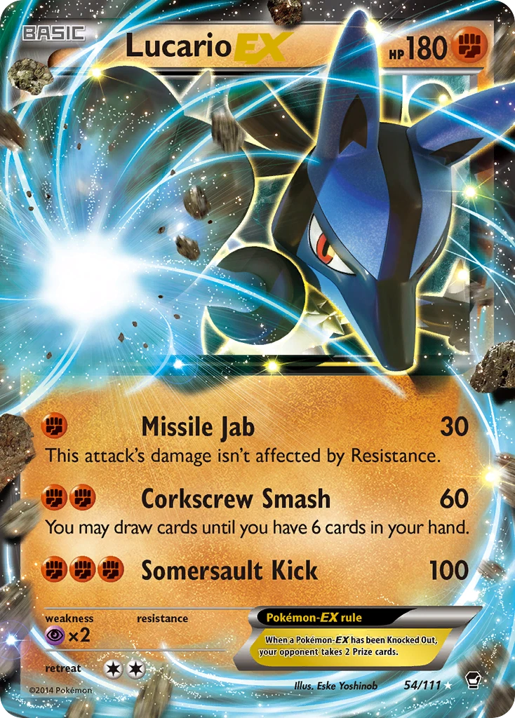Lucario-EX, 054/111