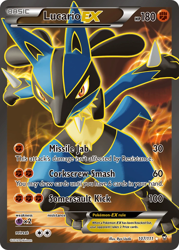 Lucario-EX, 107/111