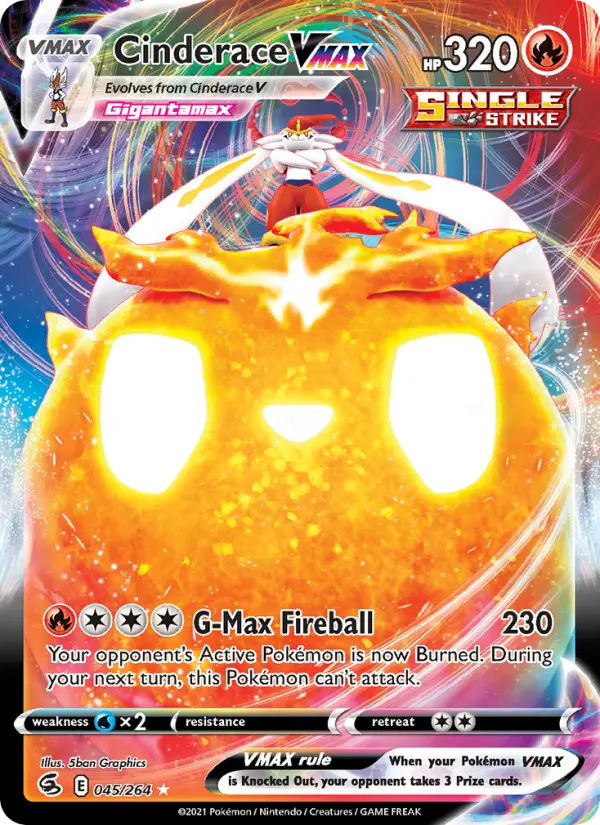 Cinderace VMAX, 045/264