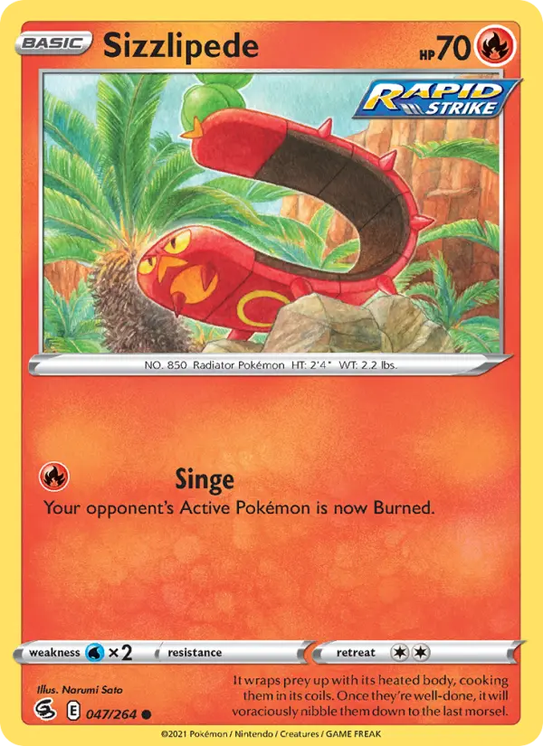 Sizzlipede, 047/264