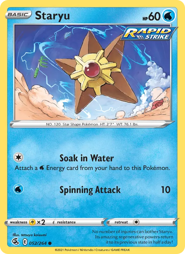 Staryu, 052/264