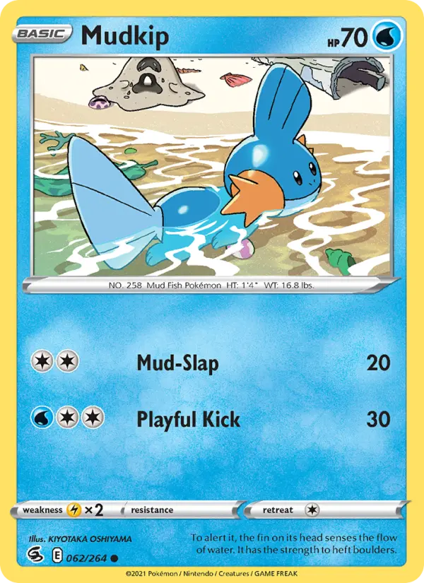 Mudkip, 062/264