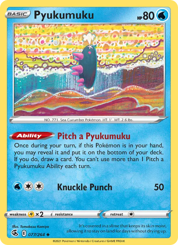 Pyukumuku, 077/264