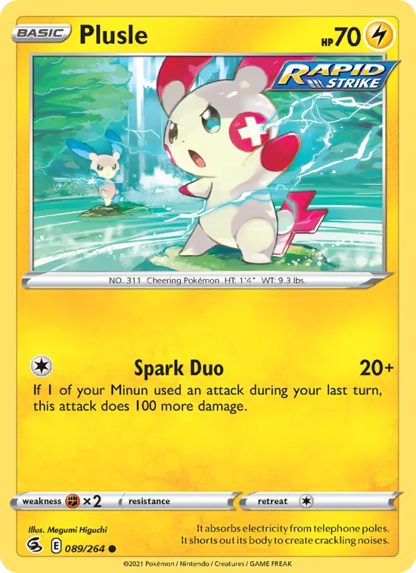 Plusle, 089/264
