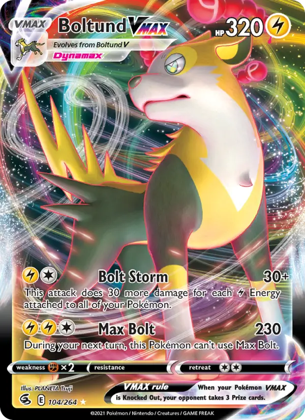 Boltund VMAX, 104/264