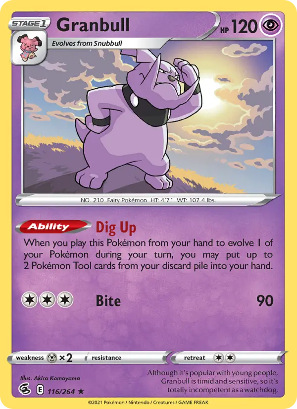 Granbull, 116/264