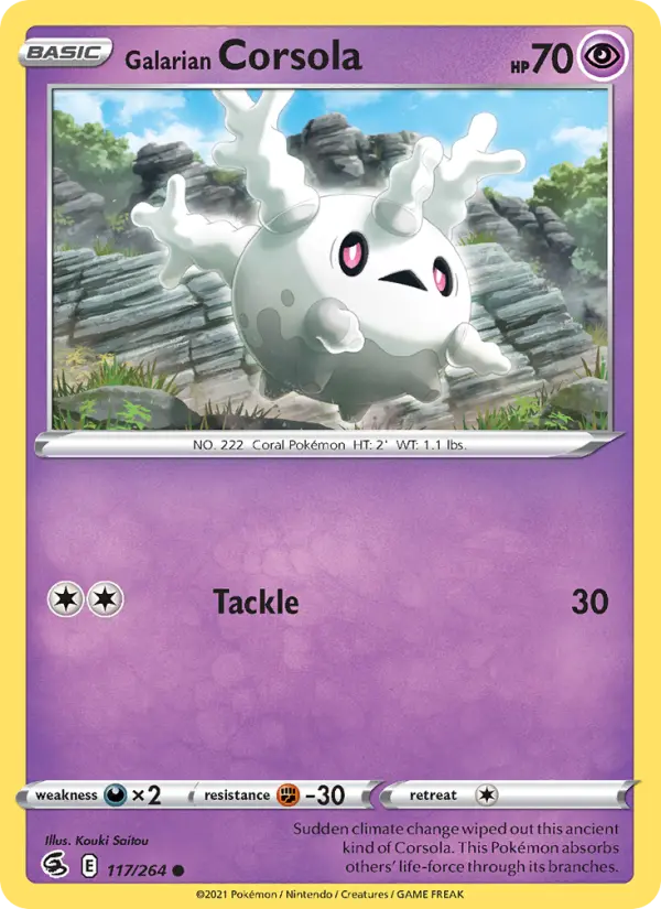Galarian Corsola, 117/264