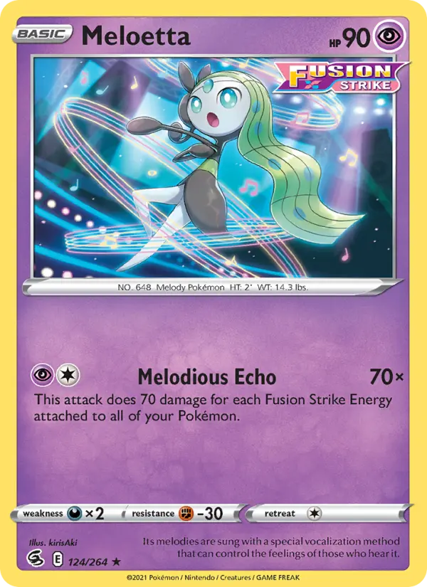 Meloetta, 124/264