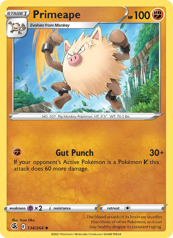 Primeape, 134/264