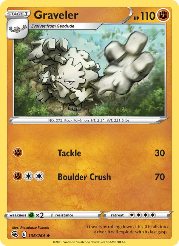 Graveler, 136/264
