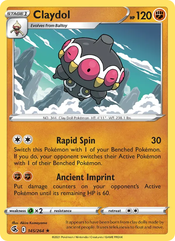 Claydol, 145/264