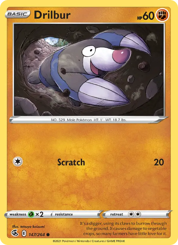 Drilbur, 147/264