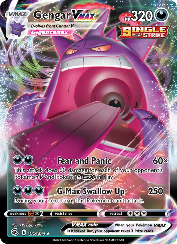 Gengar VMAX, 157/264