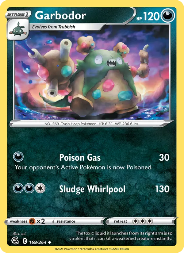 Garbodor, 169/264